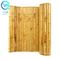 Painéis de tela de vedação Cladding Uk Half Round Bamboo Fencing, Trellis &amp; Gates Natural Bamboo Nature Tratado com pressão Tipo de madeira